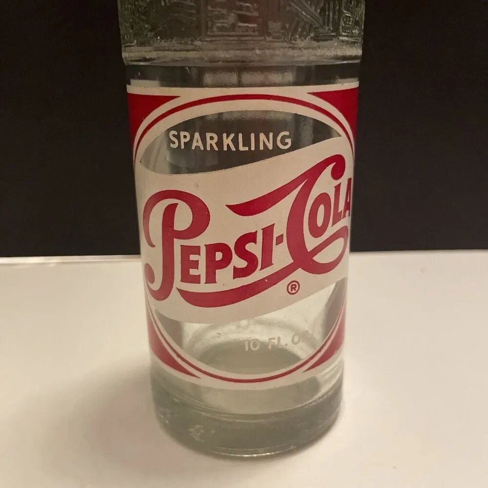 Pepsi Cola Bottling ACL Soda Bottle Charlottesville VA 10 Oz